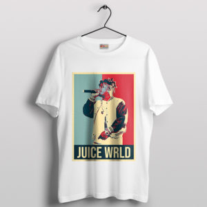 Retro Juice Wrld Legends Never Die White T-Shirt