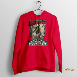 Retro Star Wars Boba Fett Hunterman Red Hoodie