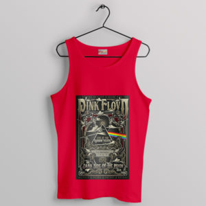 Run Like Hell Pink Floyd Rainbow Theater Red Tank Top