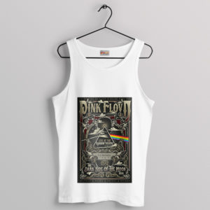 Run Like Hell Pink Floyd Rainbow Theater White Tank Top