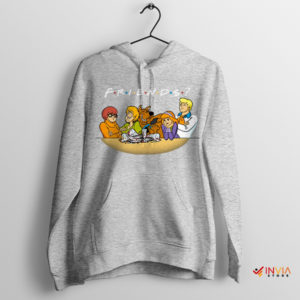 Scooby Doo Characters Friends Forever Sport Grey Hoodie