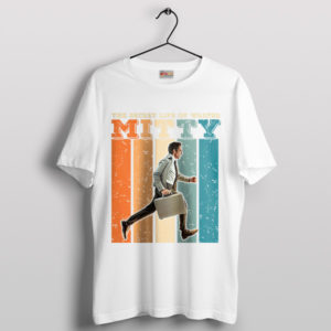 Secret Life of Walter Mitty Quotes Art White T-Shirt
