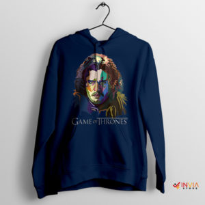 Sequel Kit Harington Jon Snow Navy Hoodie