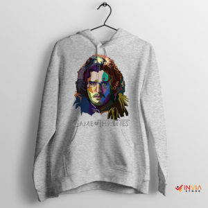 Sequel Kit Harington Jon Snow Sport Grey Hoodie