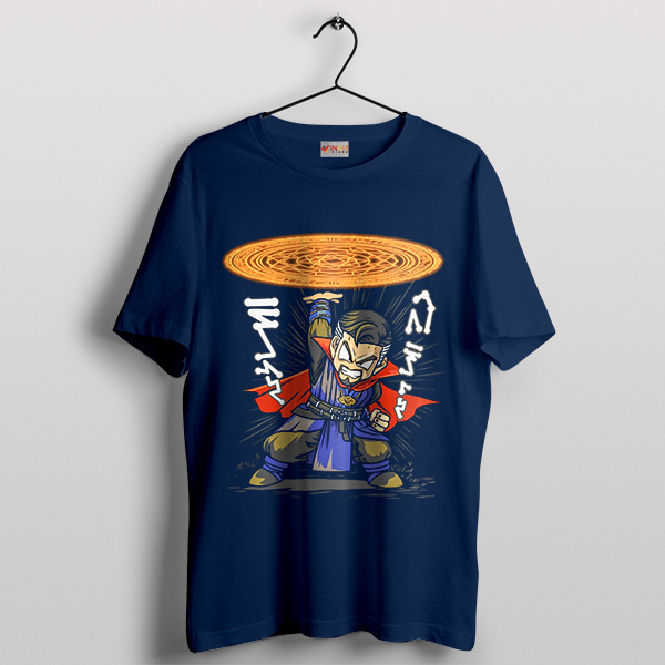 Sir Stephen Strange Marvel 1602 Comic Art Navy T-Shirt