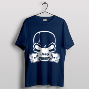 Skull and Bones Jeep Gladiator Navy T-Shirt