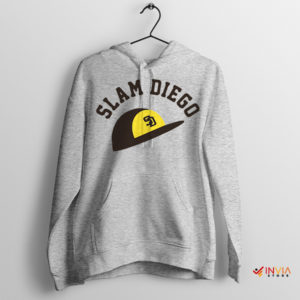 Slam Diego Love Baseball Team Sport Grey Hoodie