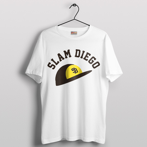 Slam Diego Padres Fan Art Baseball T-Shirt