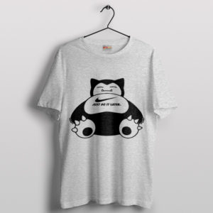 Snorlax Pokemon Go Nike Just Do It T-Shirt