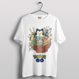 Snorlax and Friends Ramen Noodle T-Shirt