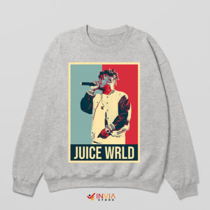 Sometimes Juice Wrld Singing Sport Grey Sweatshirt