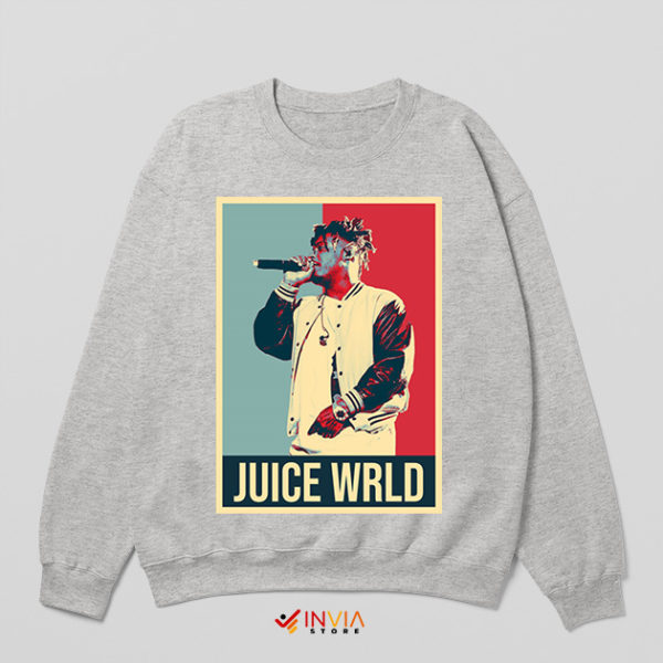 Sometimes Juice Wrld Singing Sport Grey Sweatshirt