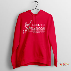 Spider Man Daredevil Nelson Murdock Red Hoodie