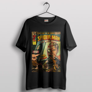 Spider Man Suit No Way Home Black T-Shirt