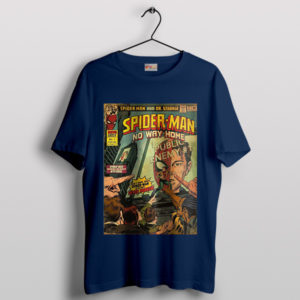 Spider Man Suit No Way Home Navy T-Shirt