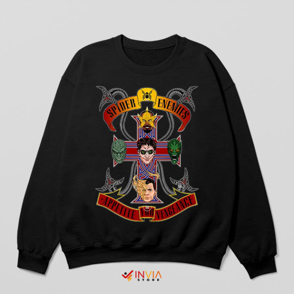 Spider-Man Villains Heavy Metal Sweatshirt