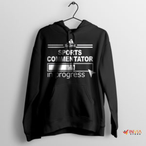 Sports Commentator Major Meme Adidas Black Hoodie
