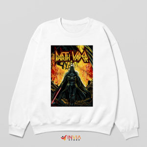 Star Wars Jedi Survivor Darth Vader White Sweatshirt