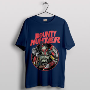 Star Wars Legion Din Djarin Bounty Hunter Navy T-Shirt