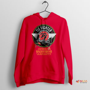 Star Wars Ship Battle TIE Fighter Red Hoodie