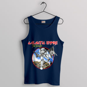 Star Wars Stormtrooper Invasion of Rarities Navy Tank Top