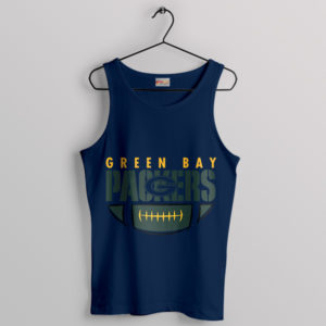 State Green Bay Packers Merch Navy Tank Top