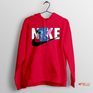 Stitch Drawings Nike Clothing Dri Fit Red Hoodie