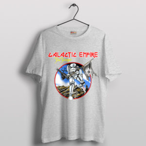 Stormtrooper Galactic Empire Iron Maiden Album Sport Grey T-Shirt