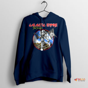 Stormtrooper Invasion of Rarities Cover Art Navy Hoodie