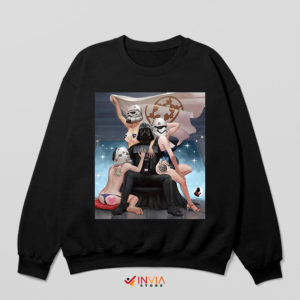 Stormtrooper Sexy Girls Darth Vader Black Sweatshirt