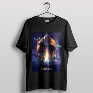 Story Star Wars The Mandalorian Season 3 Black T-Shirt