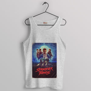 Stranger Things 5 Characters Art Tank Top