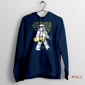 Stromtrooper Outfit Skateboarding Navy Hoodie