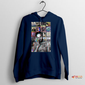 Suicideboys Grey day Tour Album Navy Hoodie