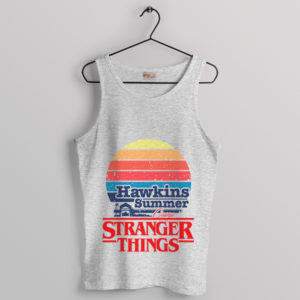 Summer Camp Hawkins Stranger Things 5 Sport Grey Tank Top