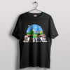 Super Mario Mushroom Abbey Road T-Shirt
