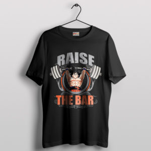 Super Saiyan Goku Raise The Bar Gym Black T-Shirt
