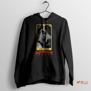 Superman Legacy Comic Cartoon Black Hoodie