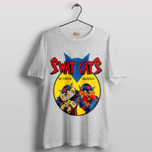 Swat Kats Revolution Netflix Sport Grey T-Shirt