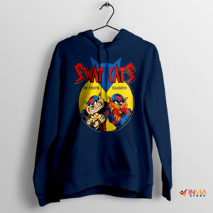 Swat Kats the Radical Squadron Navy Hoodie
