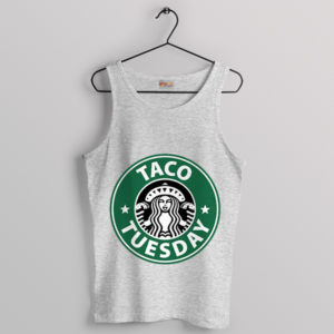 Taco Tuesday Starbucks Dress Code Sport Grey Tank Top