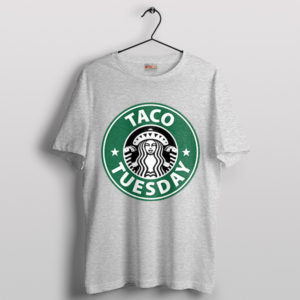 Taco Tuesday Starbucks Holiday Drinks Sport Grey T-Shirt