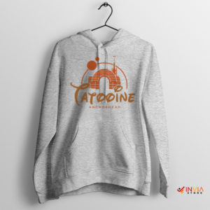 Tatooine National Park Disney Logo Sport Grey Hoodie