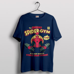 The Amazing Spider-Man 3 Gym Meme Navy T-Shirt