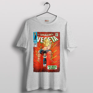 The Amazing Super Vegeta Sport Grey T-Shirt