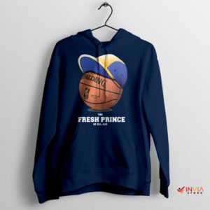 The Fresh Prince of Bel Air Jersey Navy Hoodie