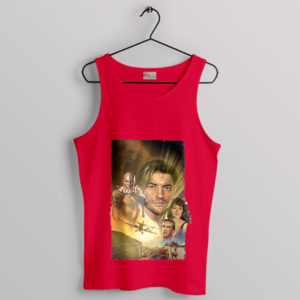 The Mummy Movie 1999 Paint Poster Red Tank Top