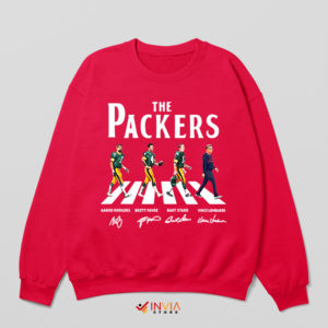 The Packers Signature Abbey Road Red Sweatshirt
