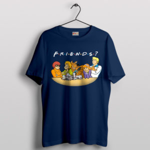 The Scooby Doo Characters Best Friends Navy T-Shirt