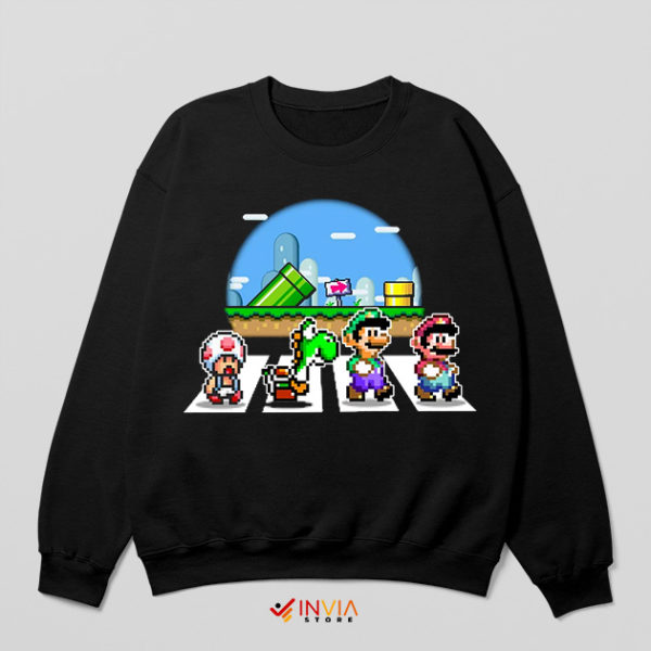 The Super Mario Bros Abbey Road Sweatshirt